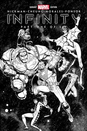 Infinity #1  (Adams Hero Sketch Variant)