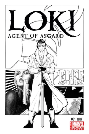 Loki: Agent of Asgard (2014) #1 (Cho Sketch Variant)