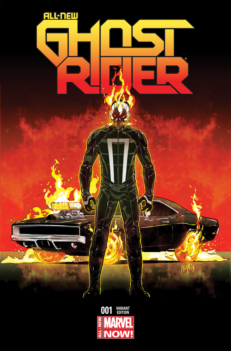 All-New Ghost Rider (2014) #1 (SMITH VEHICLE VARIANT) | Comic ...