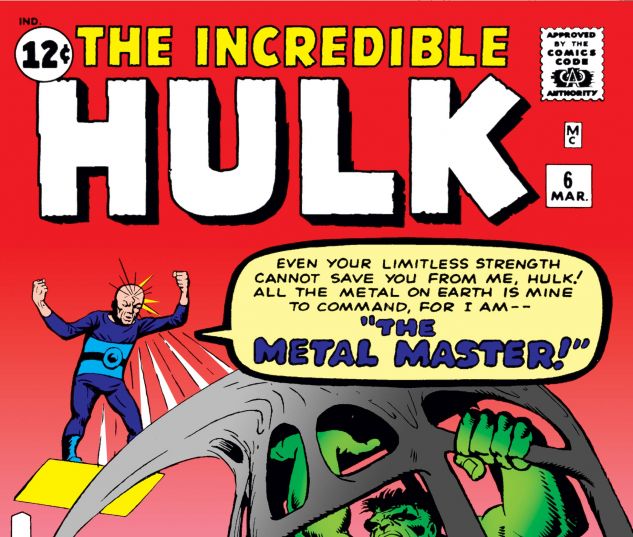 INCREDIBLE HULK (1962) #6