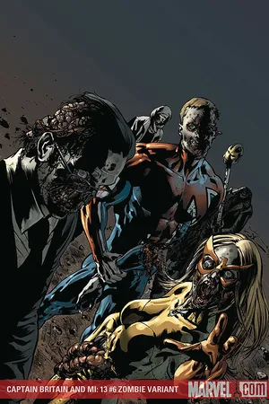 Captain Britain and MI: 13 (2008) #6 (Variant) | Comic Issues | Marvel