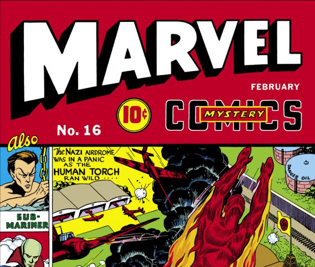 Marvel Mystery Comics (1939) #16 Cover
