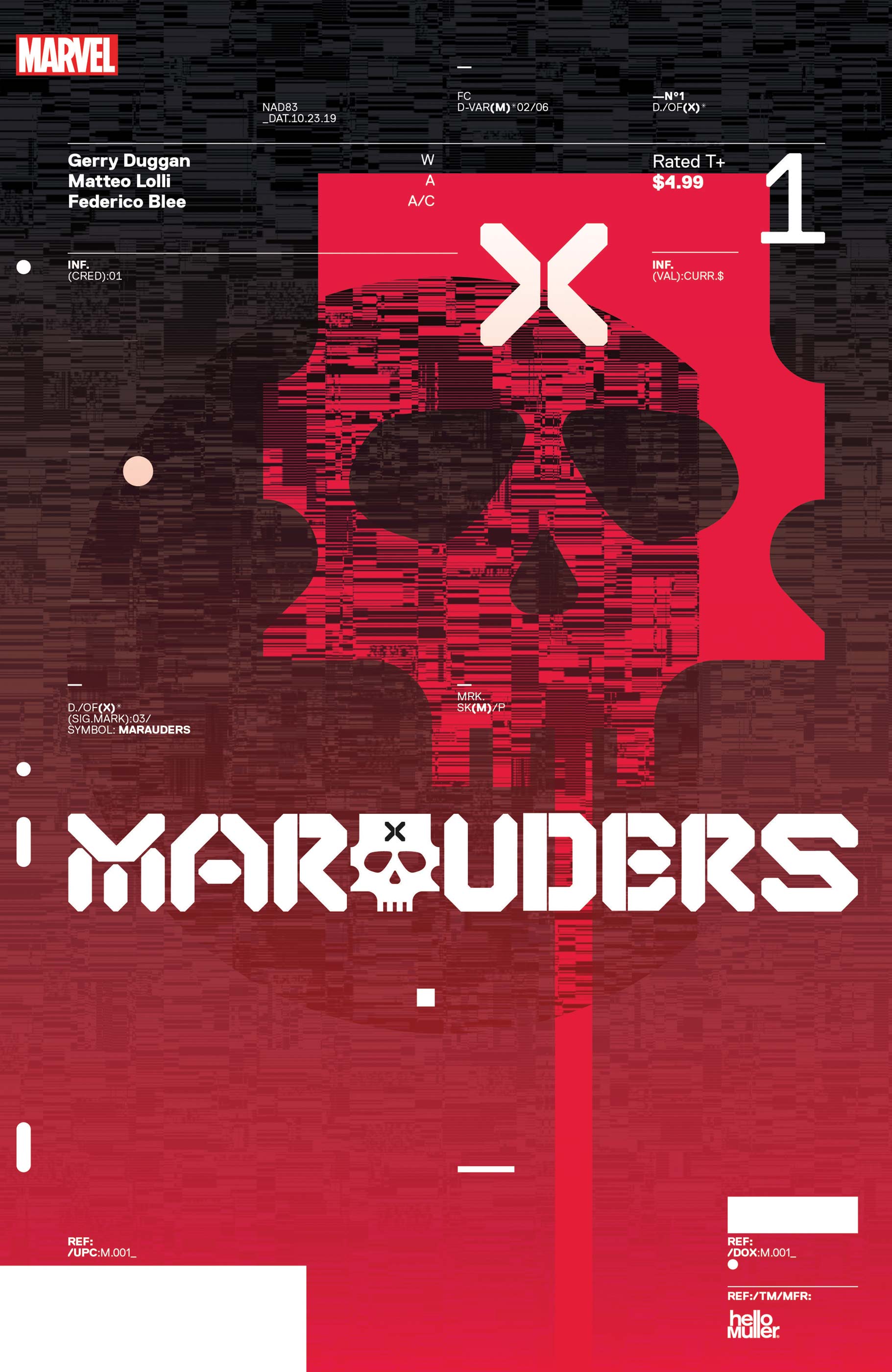 Marauders (2019) #1 (Variant)