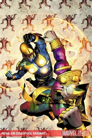 Nova (2007) #34 (DEADPOOL VARIANT)