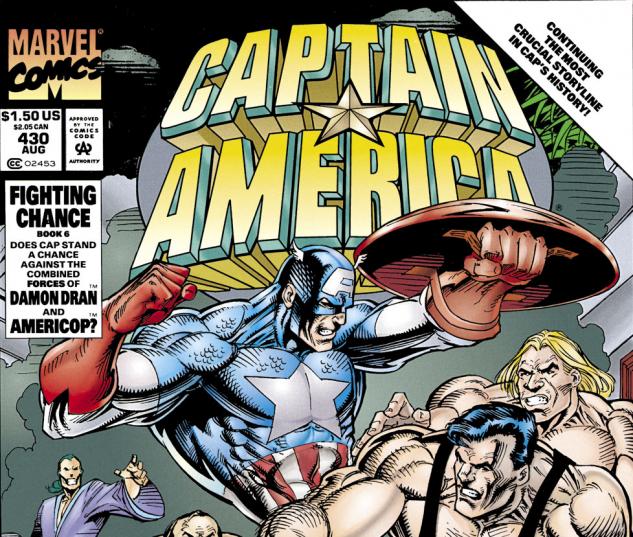 Captain America (1968) #430 Cover