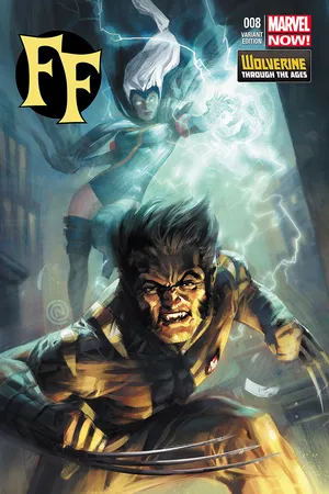 FF (2012) #8 (Nauck Wolverine Costume Variant)