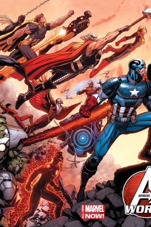 Avengers World #1  (Adams Wraparound Variant)