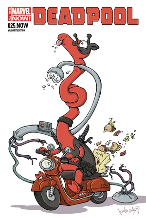 Deadpool (2012) #25 (Cook Animal Variant)