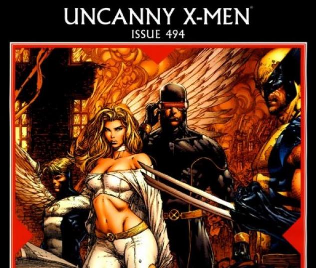 UNCANNY X-MEN #494 cover by David Finch
