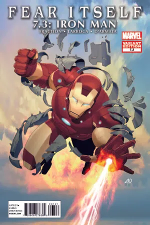 Fear Itself (2010) #7.2 (IRON MAN VARIANT)