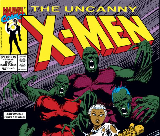 Uncanny X-Men (1963) #265 Cover
