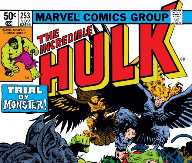 Incredible Hulk (1962) #253 Cover