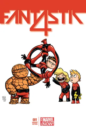 Fantastic Four (2014) #1 (Young Variant)