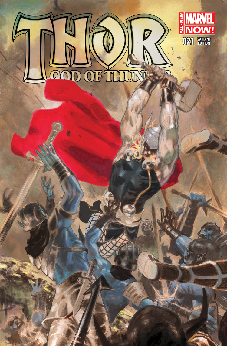 Thor: God of Thunder (2012) #21 (Garney Variant)