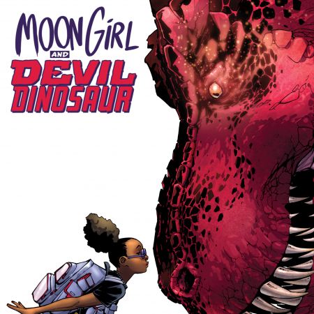 Moon Girl and Devil Dinosaur #1 Cover by Amy Reeder