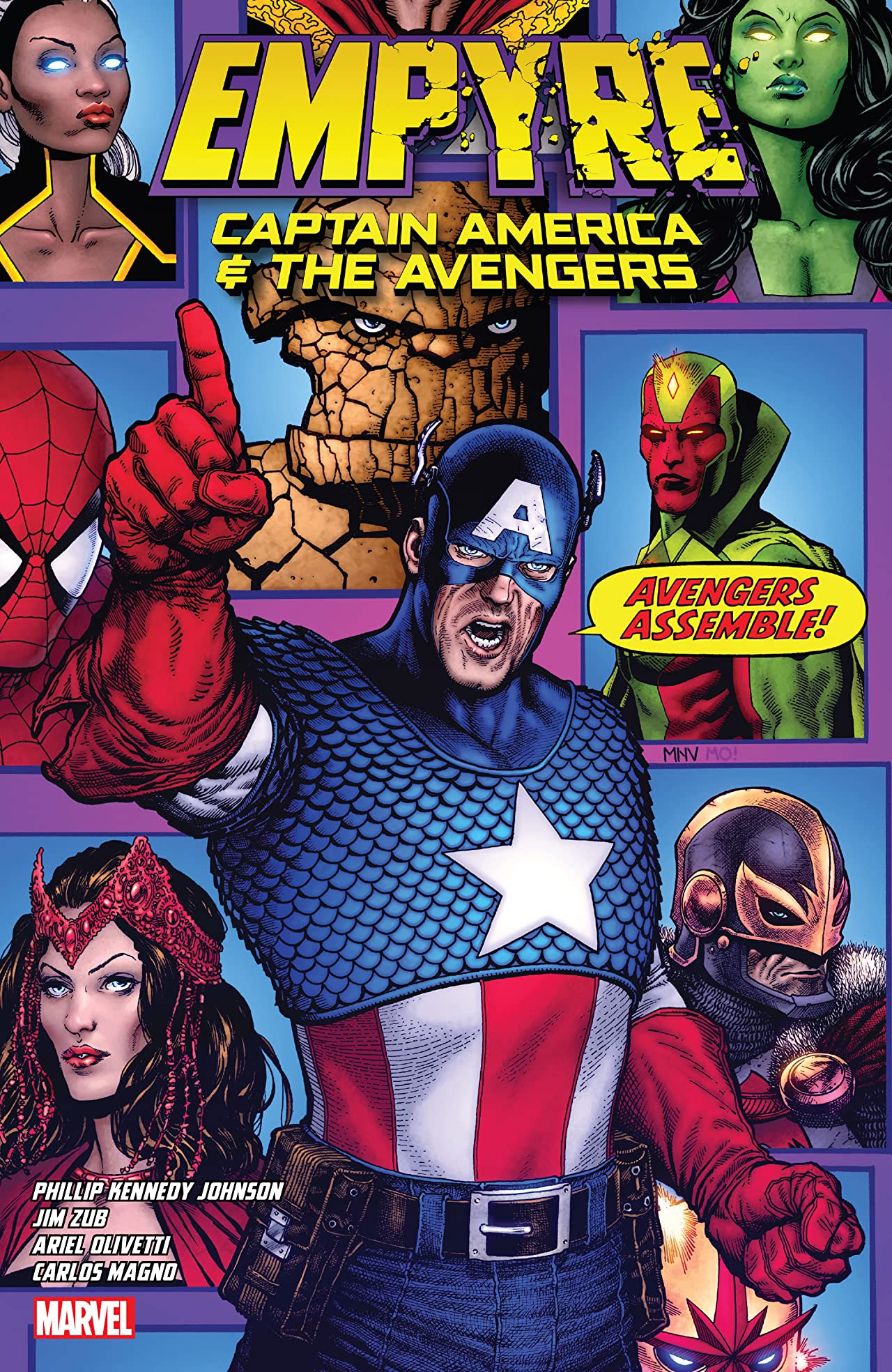 Empyre: Captain America & The Avengers (Trade Paperback)