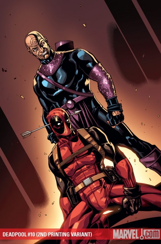 Deadpool (2008) #10 (2ND PRINTING VARIANT)