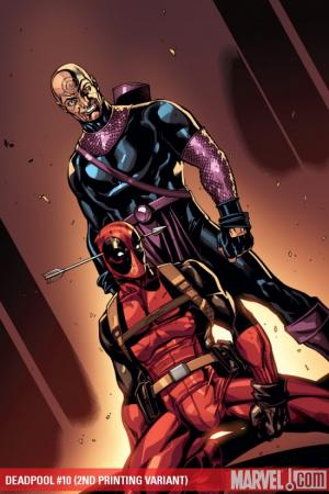 Deadpool (2008) #10 (2ND PRINTING VARIANT)