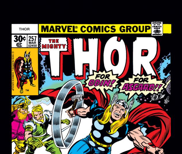 Thor (1966) #257 Cover