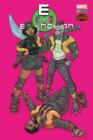 E Is for Extinction (2015) #2 (Villalobos Variant)