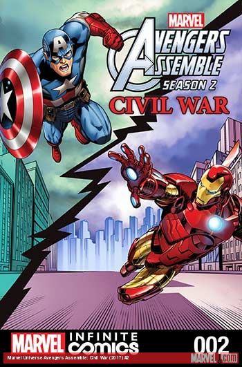 Marvel Universe Avengers Assemble: Civil War (2017) #2