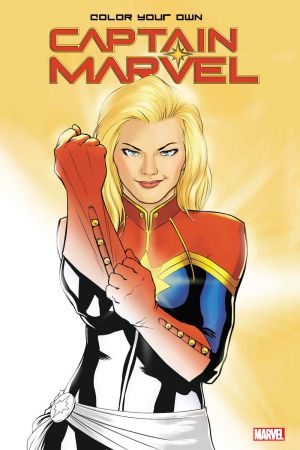 Color Your Own Captain Marvel (Trade Paperback)
