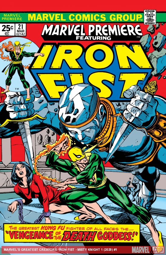 Marvel's Greatest Creators: Iron Fist - Misty Knight (2019) #1