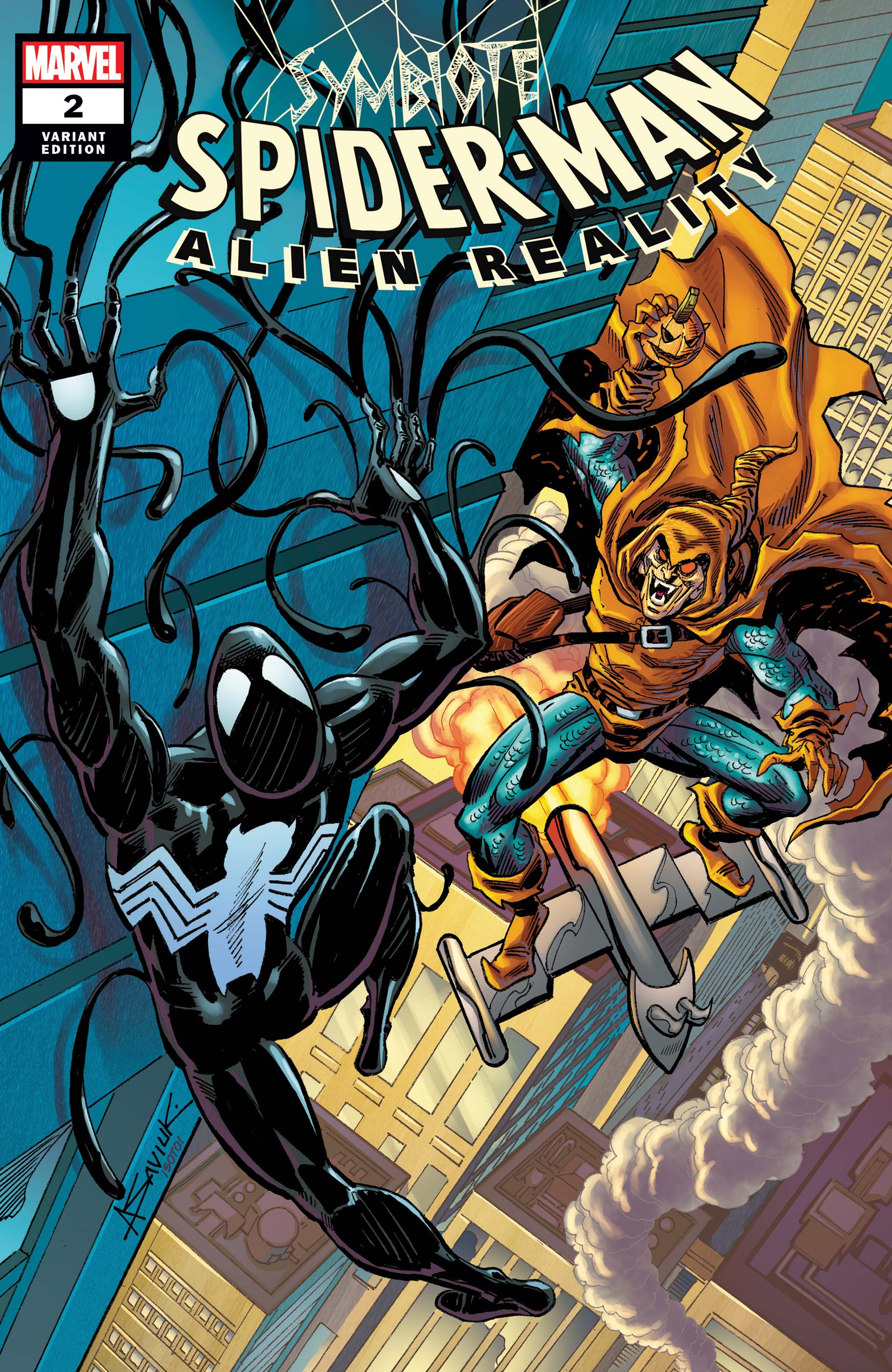 Symbiote Spider-Man: Alien Reality (2019) #2 (Variant)