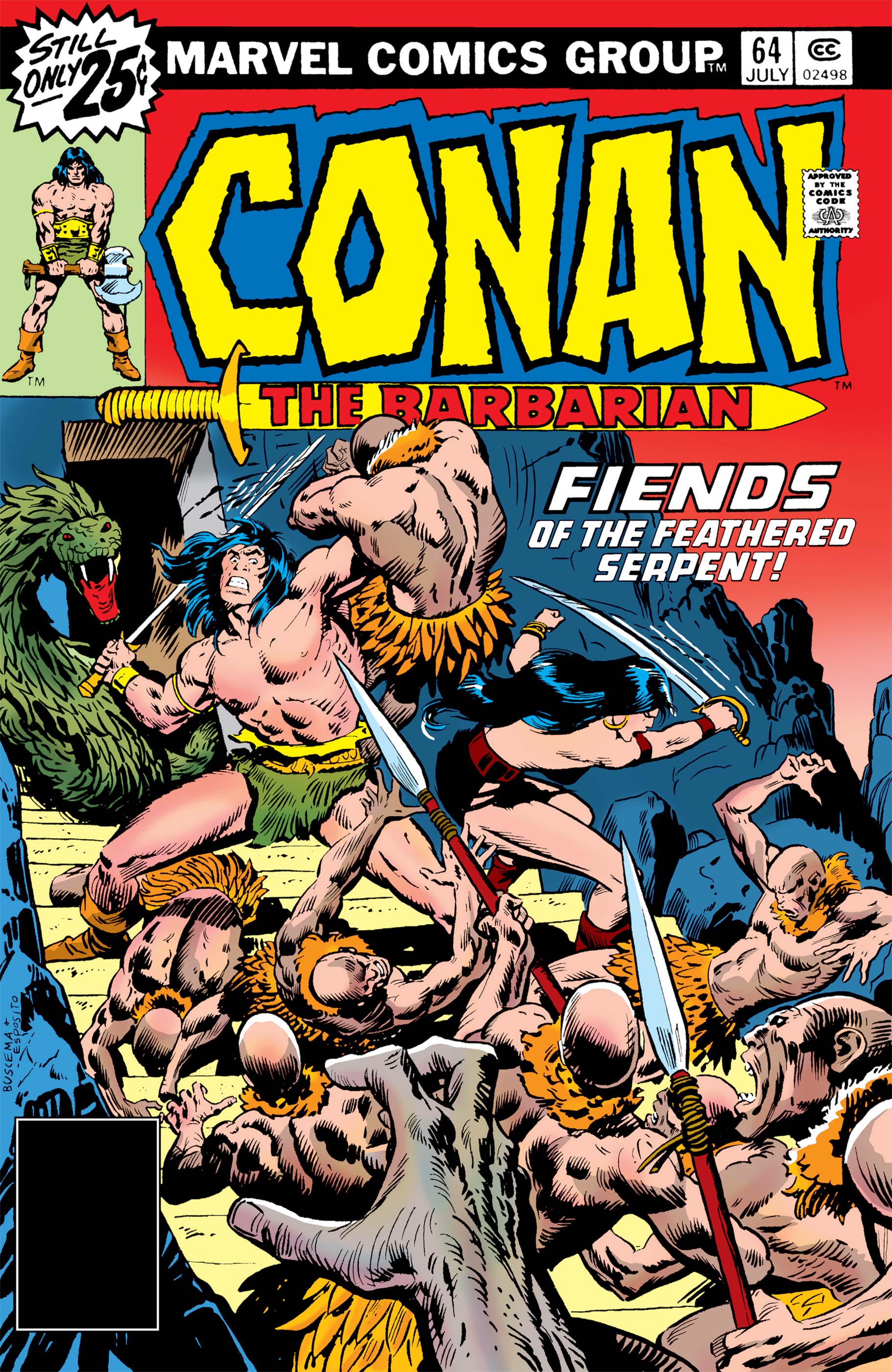 Conan the Barbarian (1970) #64