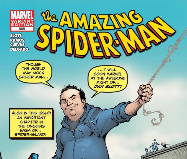 Amazing Spider-Man (1999) #669, Slott Variant