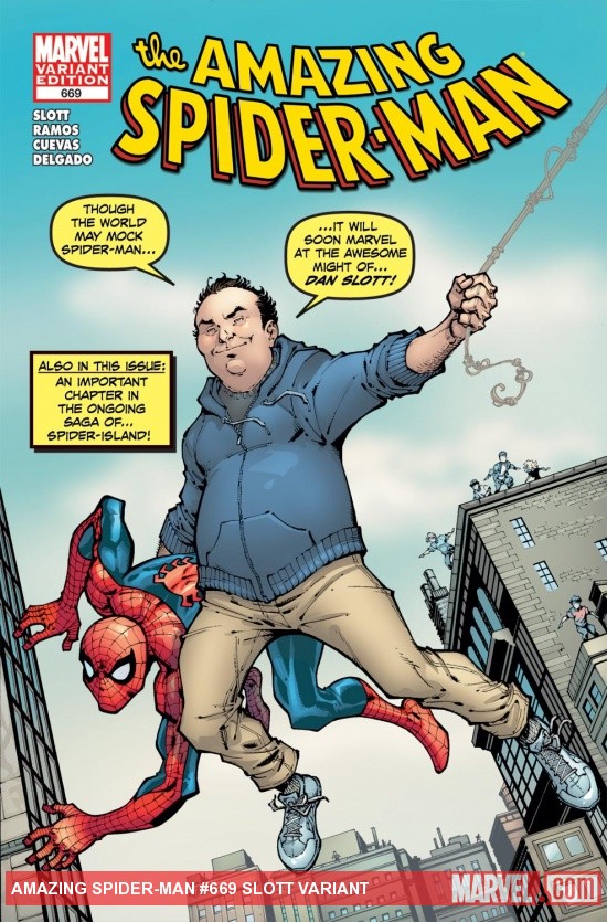 Amazing Spider-Man (1999) #669 (Slott Variant)