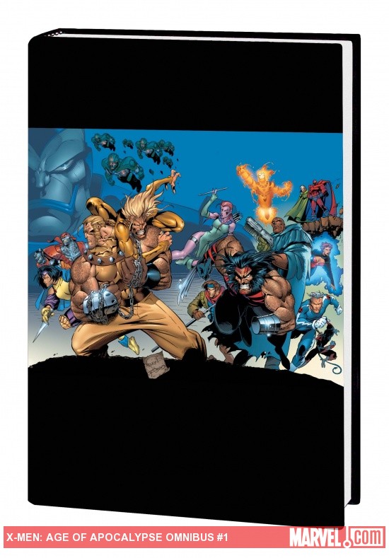 X-MEN: AGE OF APOCALYPSE OMNIBUS HC TAN COVER (Hardcover)