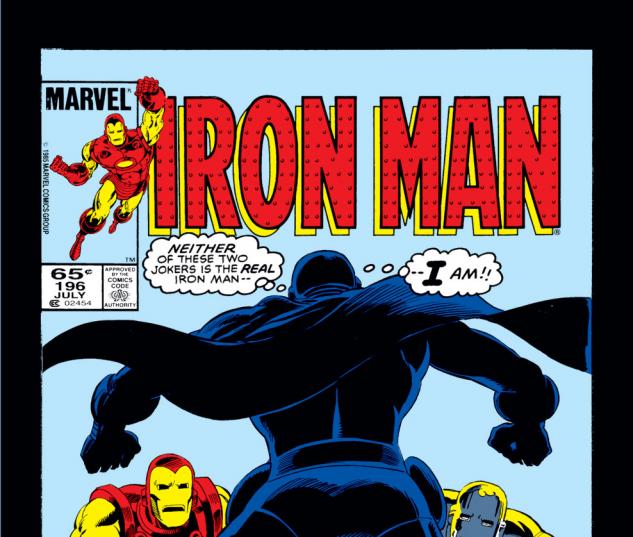 Iron Man (1968) #196 Cover