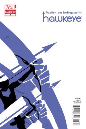 Hawkeye (2012) #3 (2nd Printing Variant)