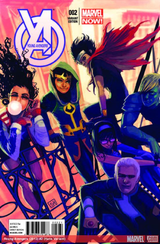 Young Avengers (2013) #2 (Hans Variant)