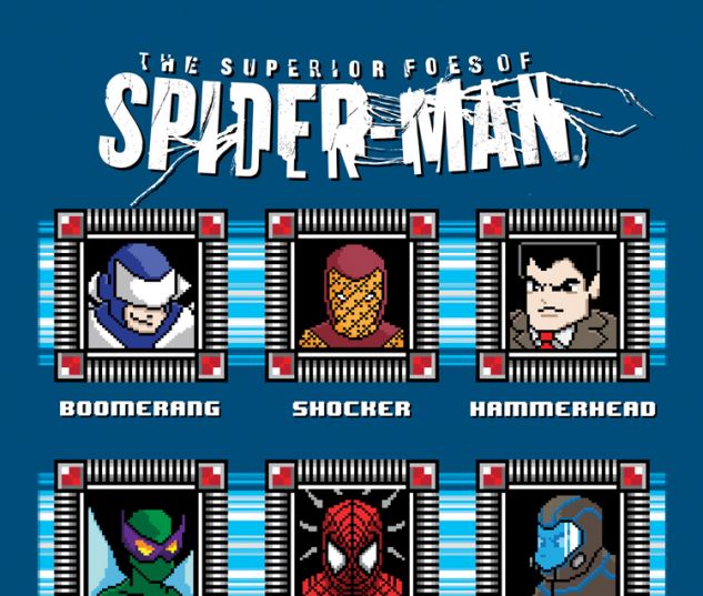 THE SUPERIOR FOES OF SPIDER-MAN 1 8-BIT VARIANT