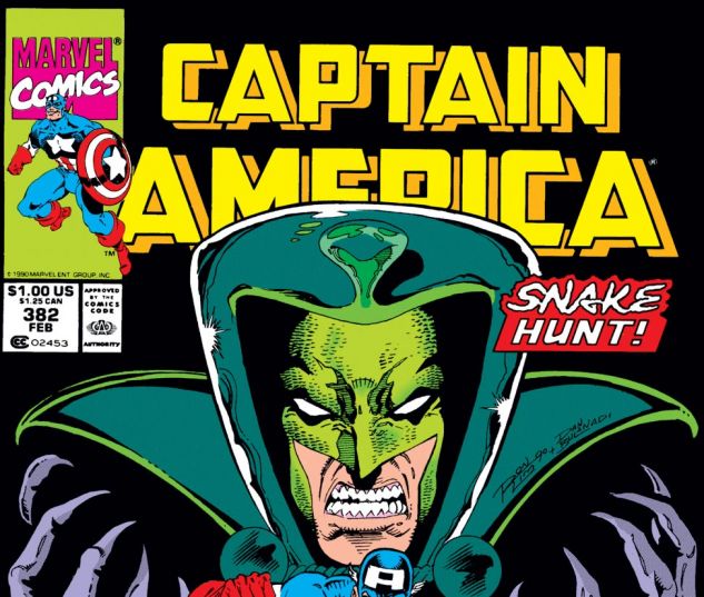 Captain America (1968) #382 Cover