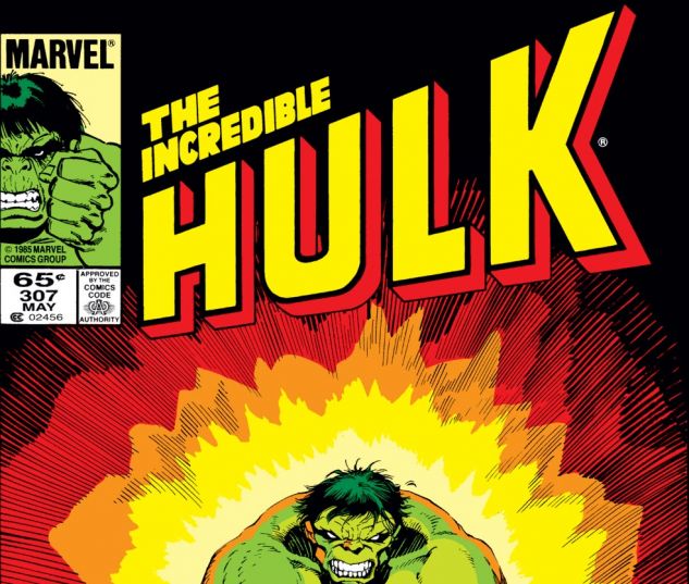 Incredible Hulk (1962) #307 Cover