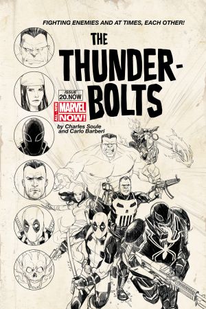 Thunderbolts #20  (Noto Sketch Variant)