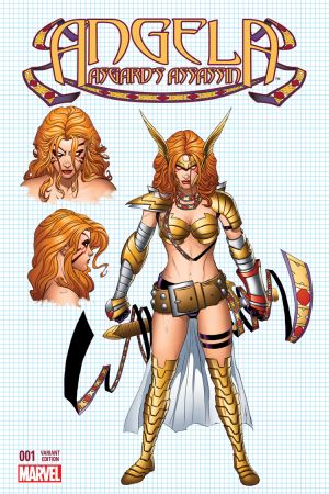 Angela: Asgard's Assassin (2014) #1 (Quesada Design Variant)