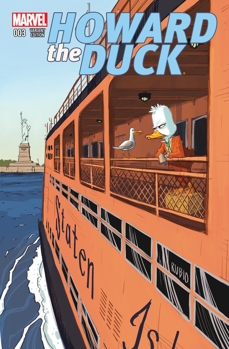 Howard the Duck (2015) #3 (Rubio Nyc Variant)