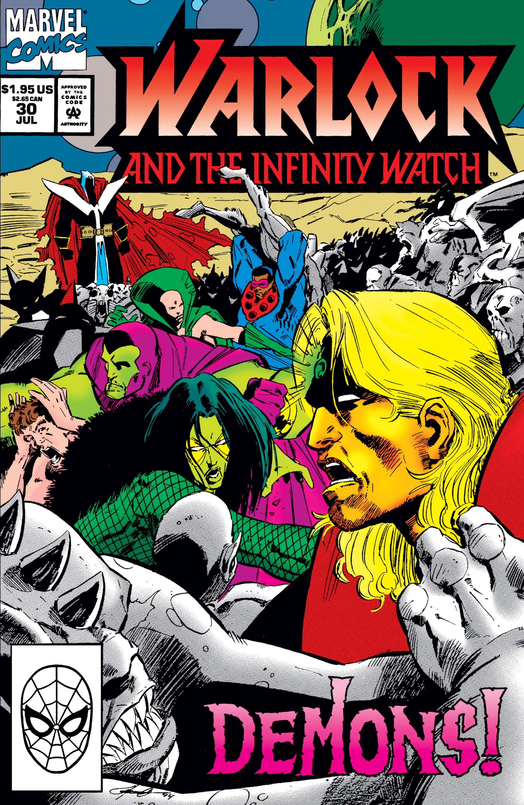 Warlock And The Infinity Watch #20 Infinity Crusade (Marvel, 1993) VF/NM –  Imagine That! Comics