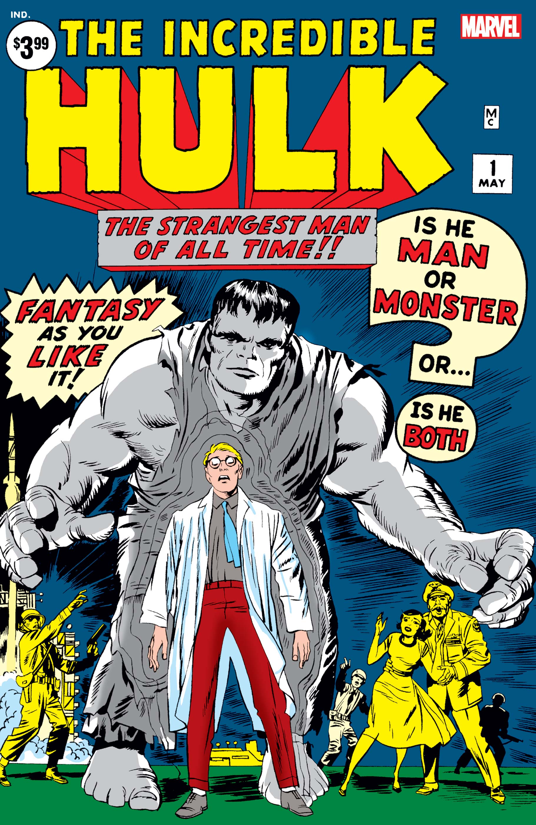 Incredible Hulk Facsimile Edition (2019) #1