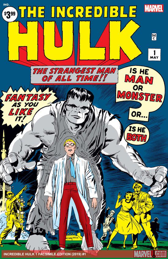 Incredible Hulk Facsimile Edition (2019) #1