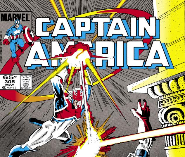 Captain America (1968) #305 Cover