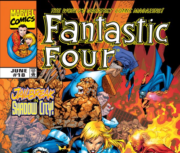 Fantastic Four (1998) #18 Cover