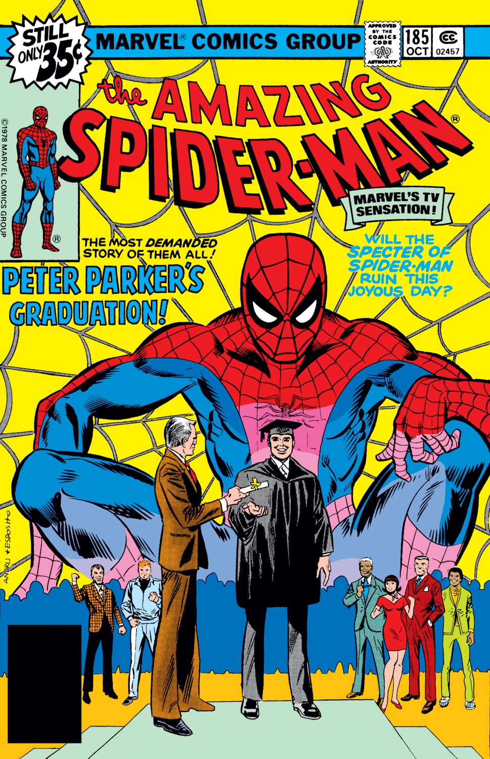 Amazing spider man 185
