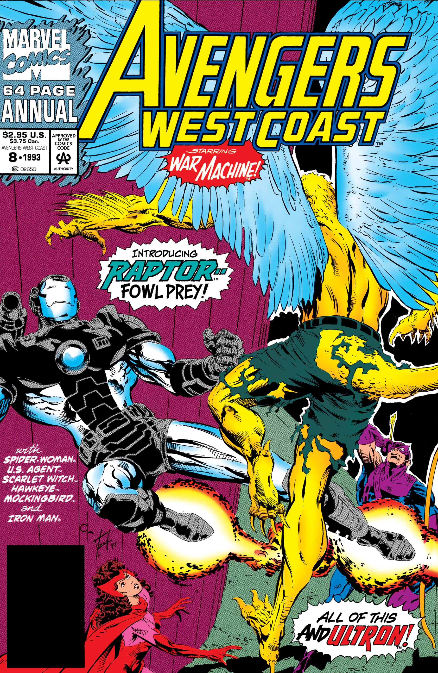 West Coast Avengers Annual (1986) #8