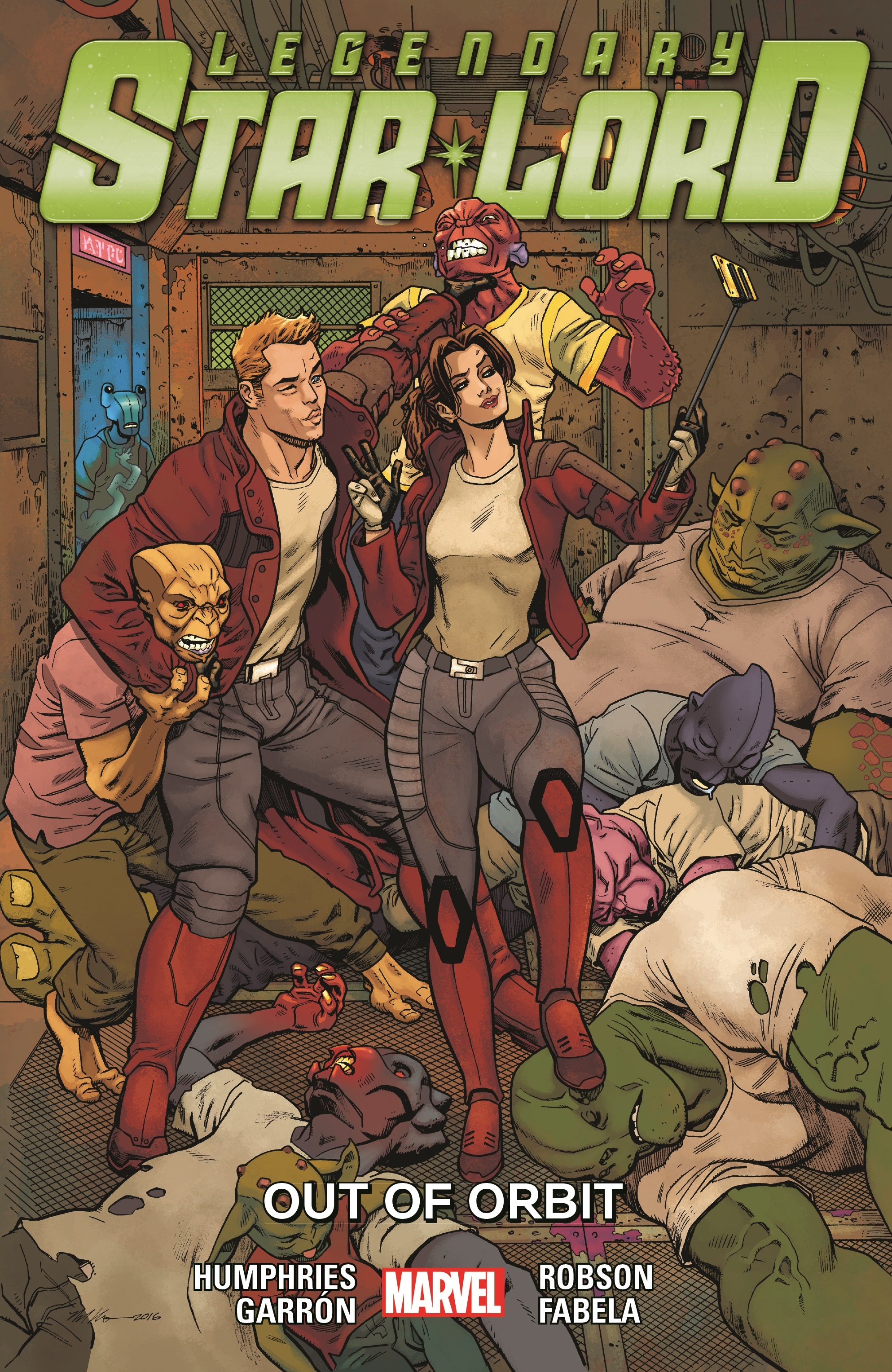 Legendary Star-Lord Vol. 4: Out of Orbit (Trade Paperback)