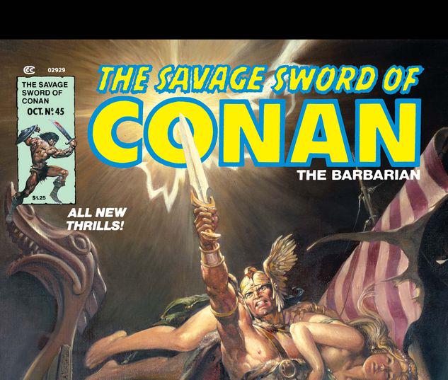 The Savage Sword of Conan #45